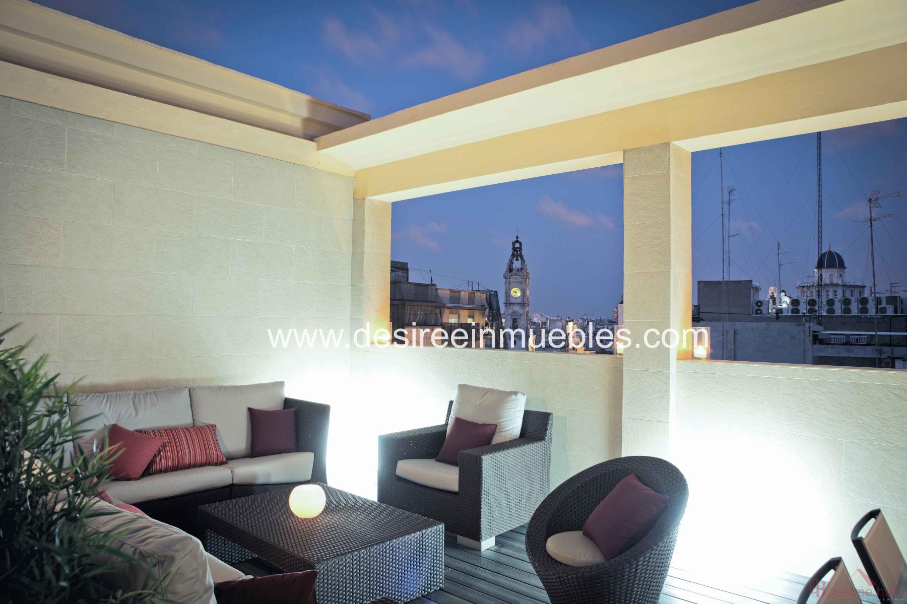 For rent of penthouse in Valencia