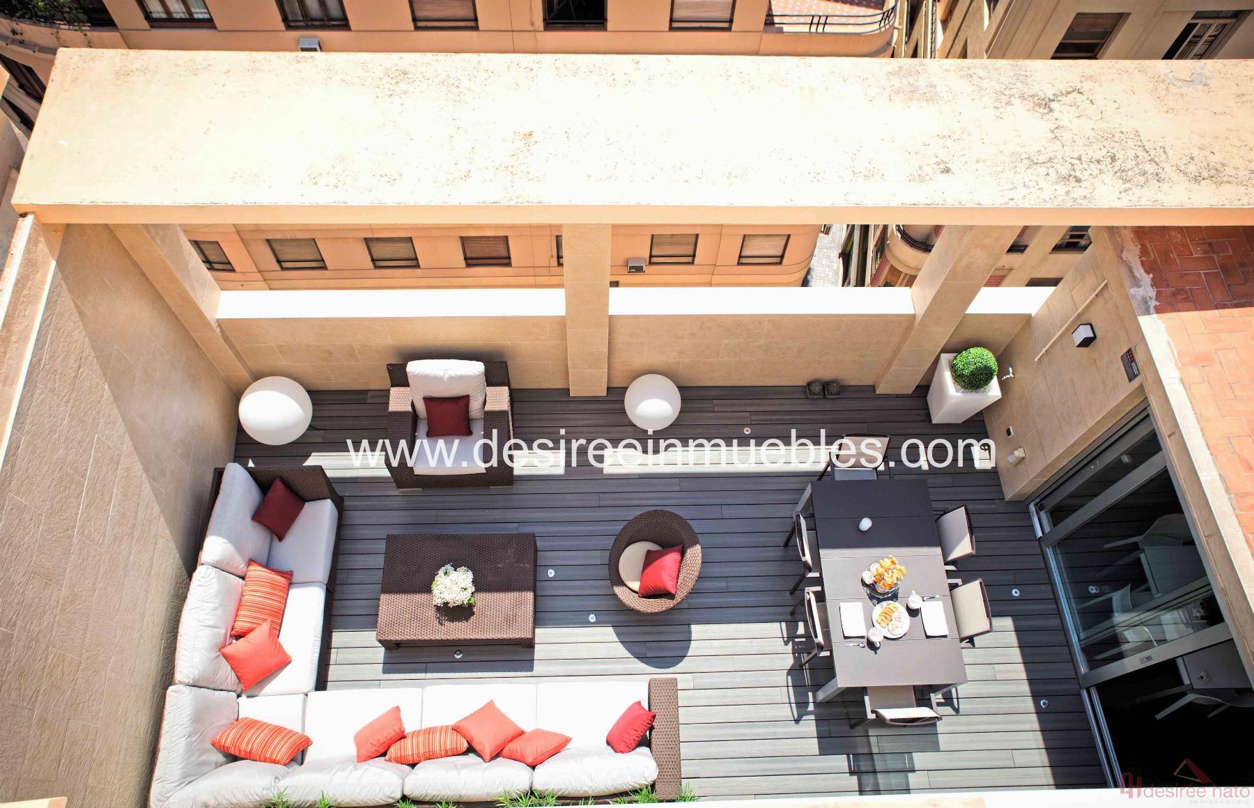 For rent of penthouse in Valencia