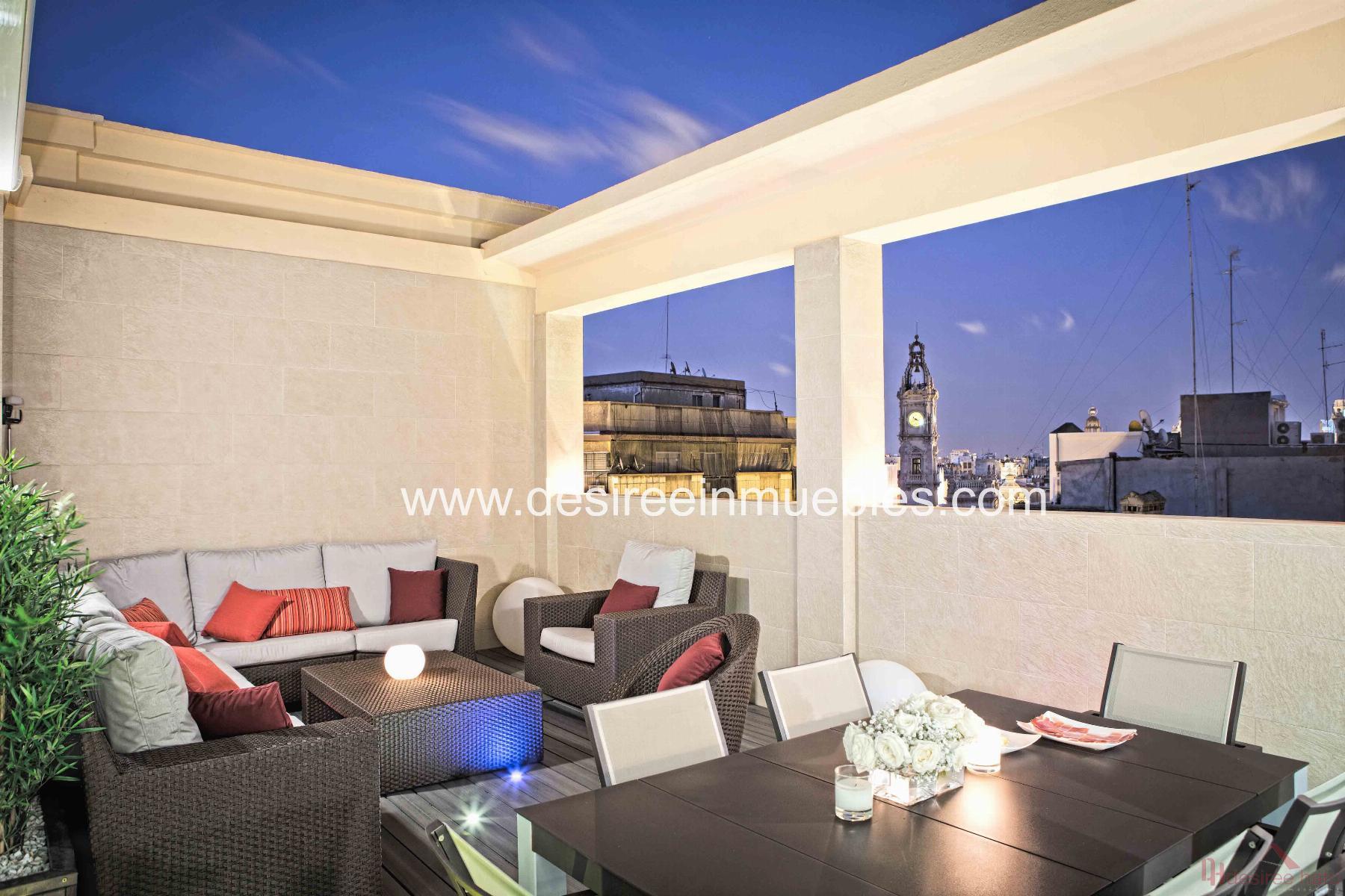 For rent of penthouse in Valencia