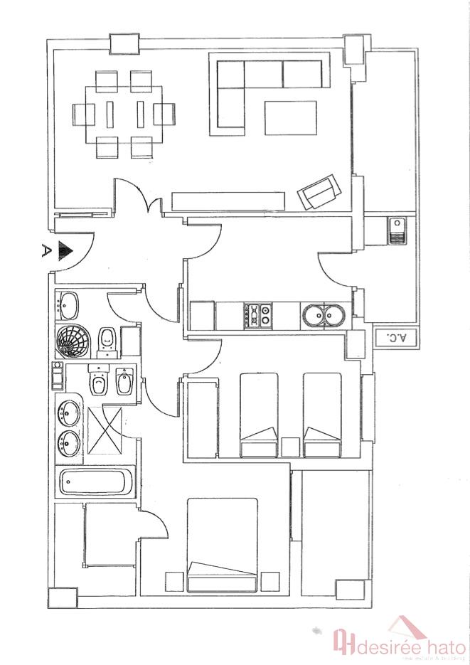 For rent of flat in Valencia