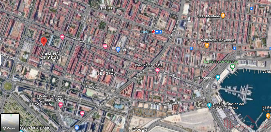 Til salg fra forretning i Valencia