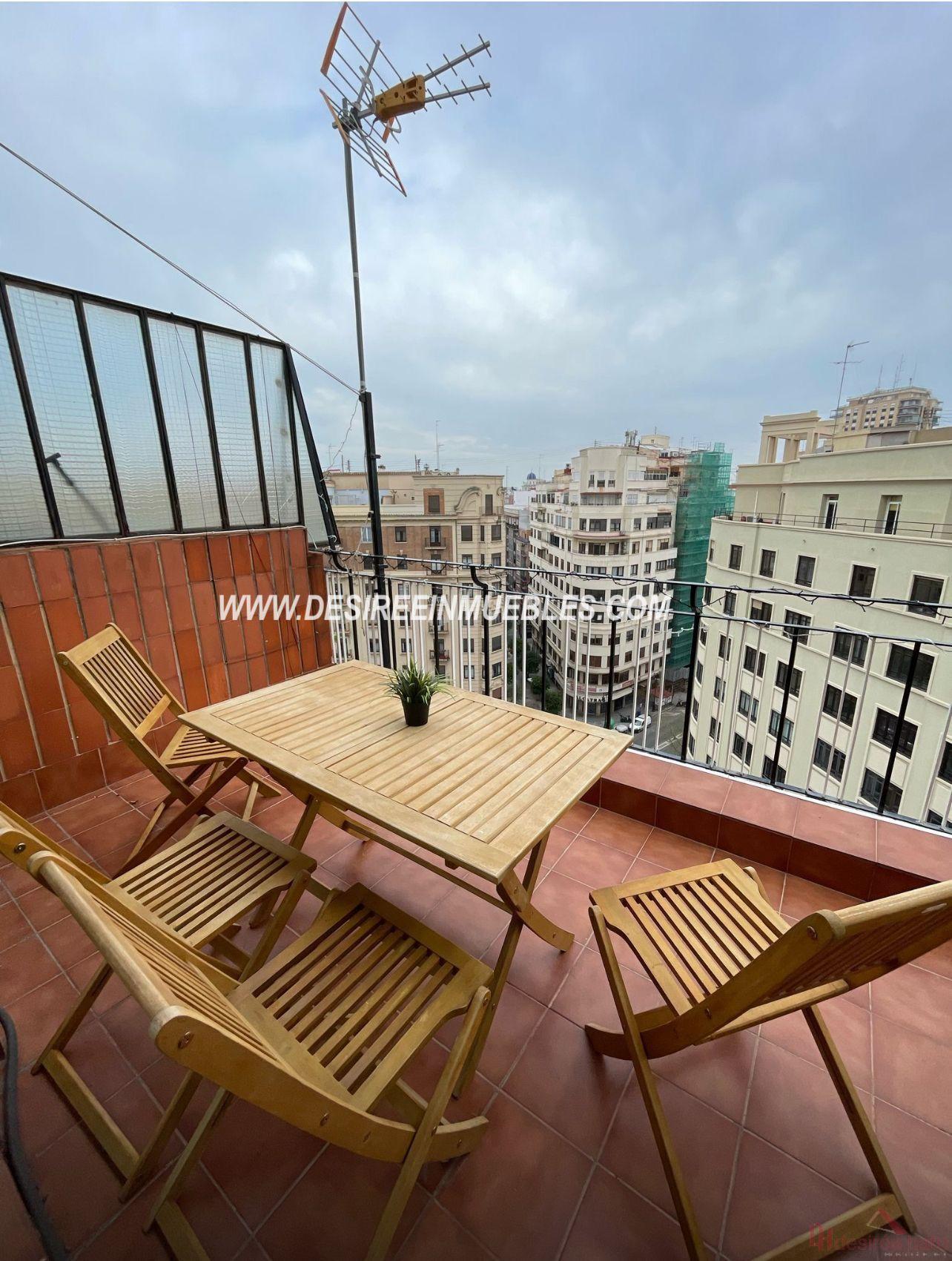 For rent of penthouse in Valencia