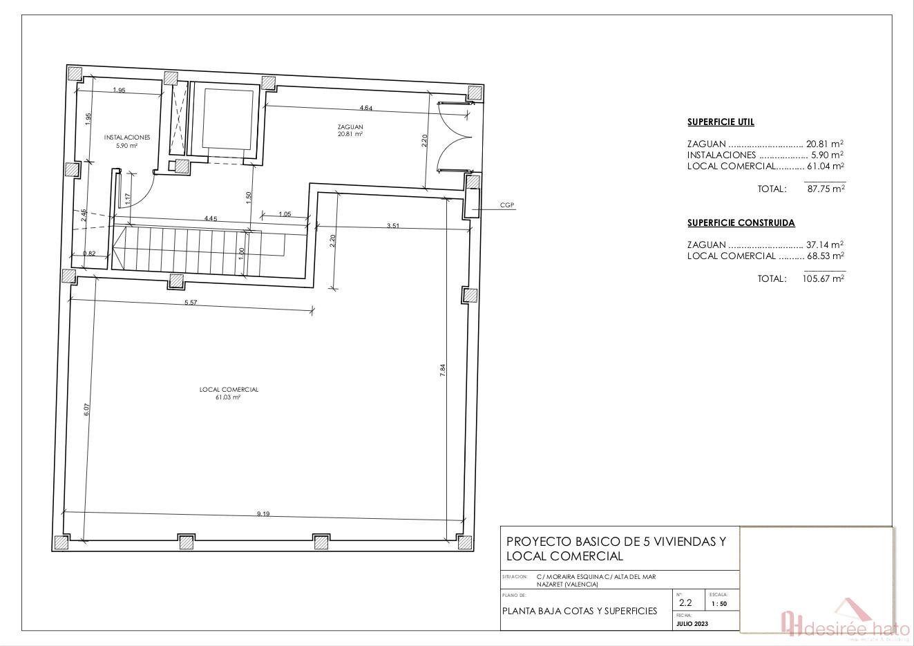 Venta de terreno en Valencia