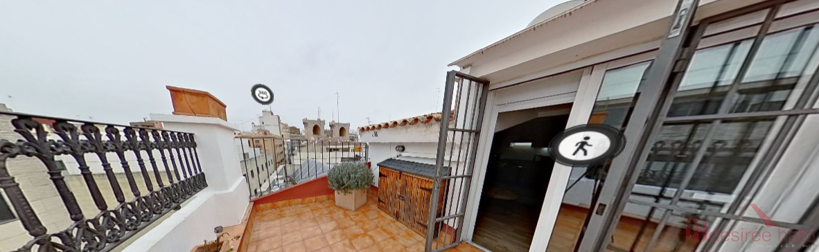 Leie av penthouse i Valencia