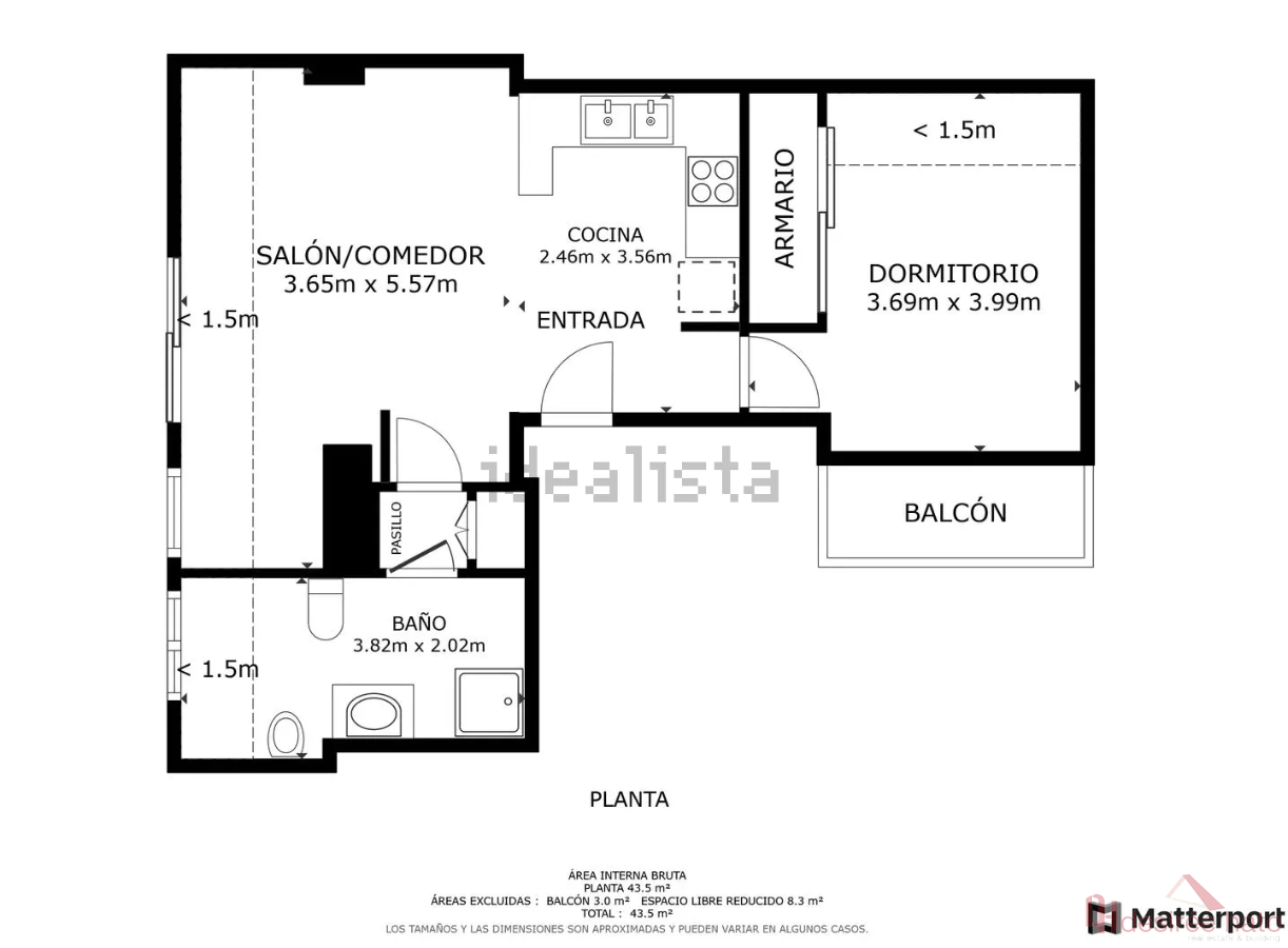 Leie av penthouse i Valencia