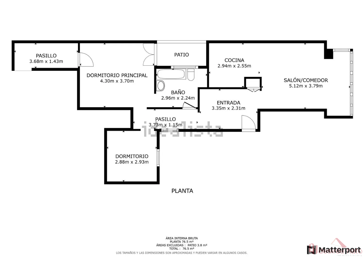 For sale of flat in Valencia