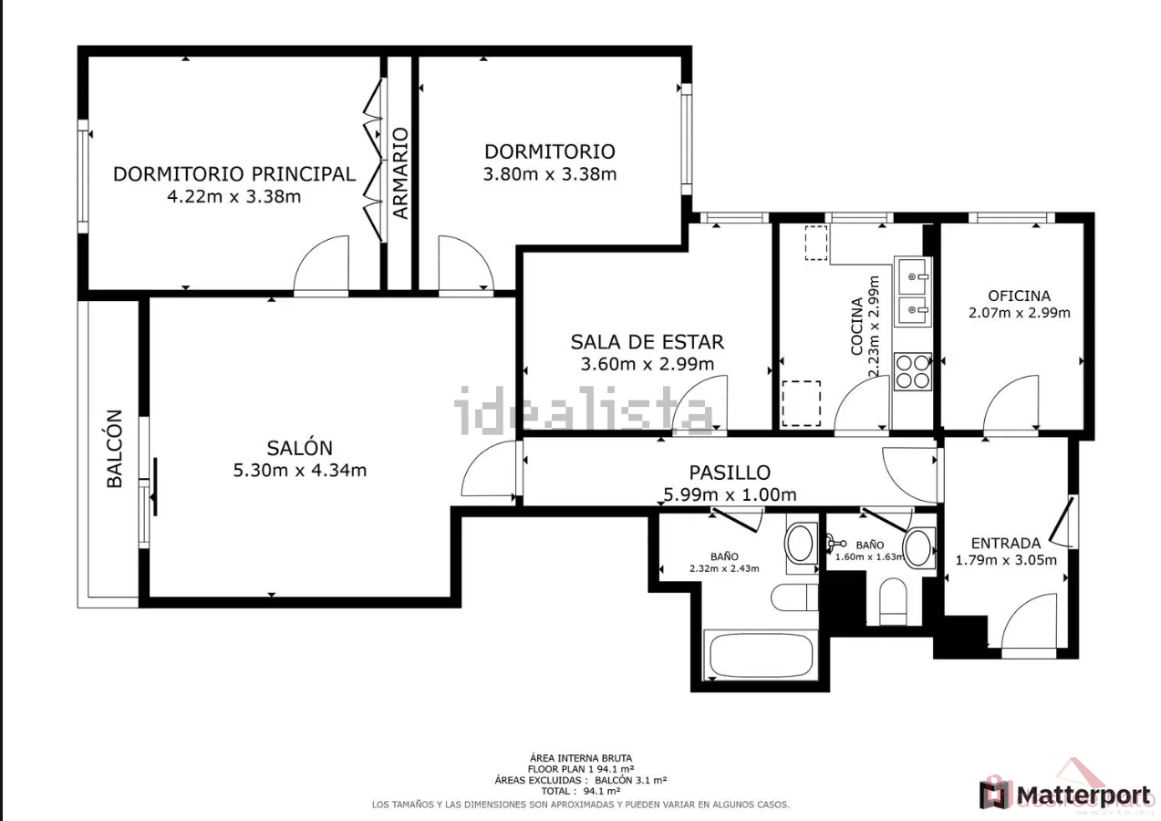 For sale of flat in Valencia