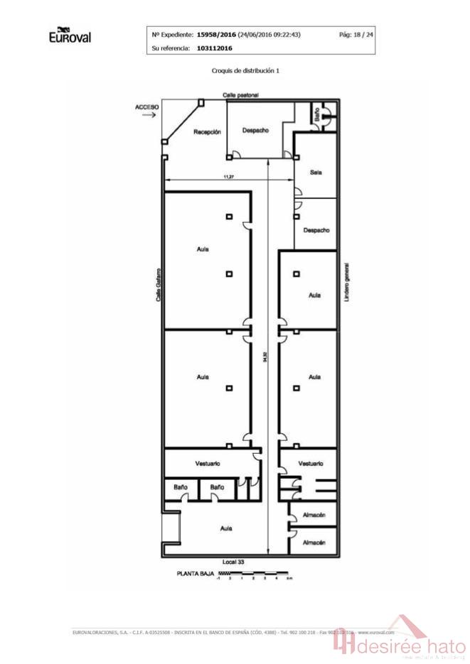 For rent of premises in Valencia