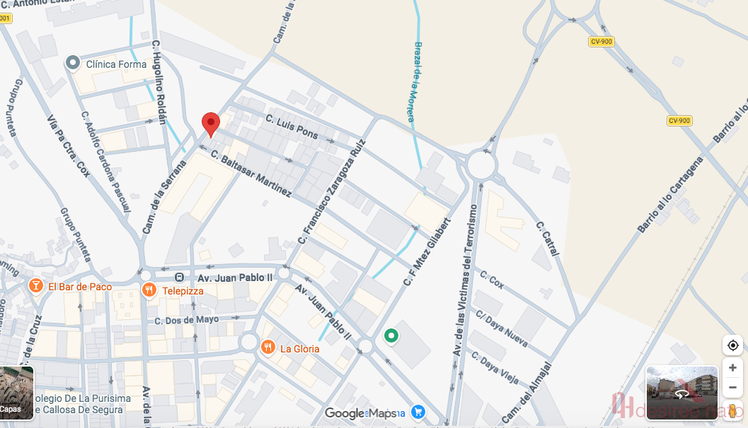 Venta de terreno en Callosa de Segura