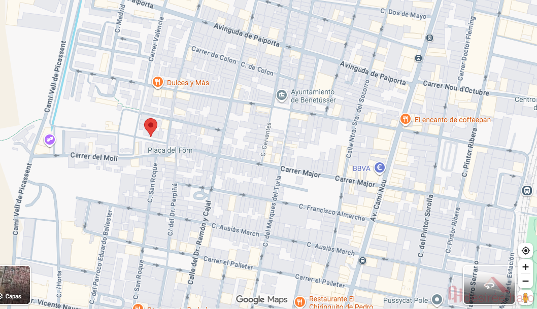 Venta de garaje en Benetússer
