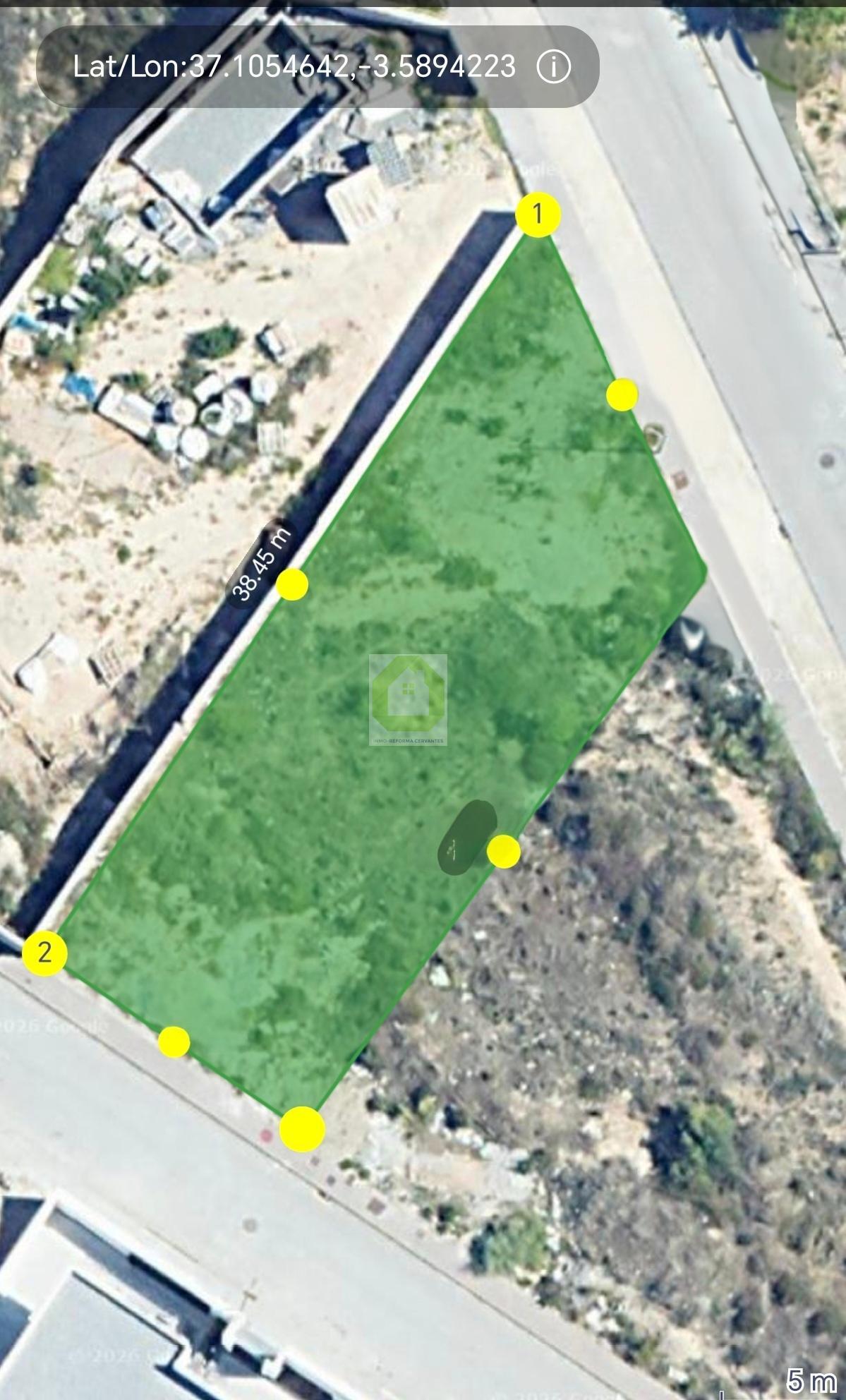 For sale of land in La Zubia