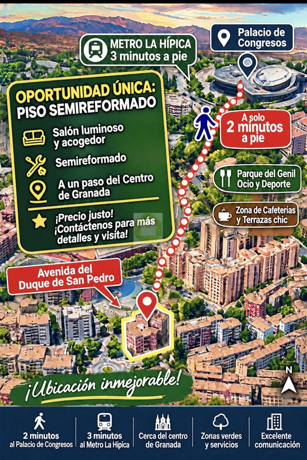 Venta de piso en Granada