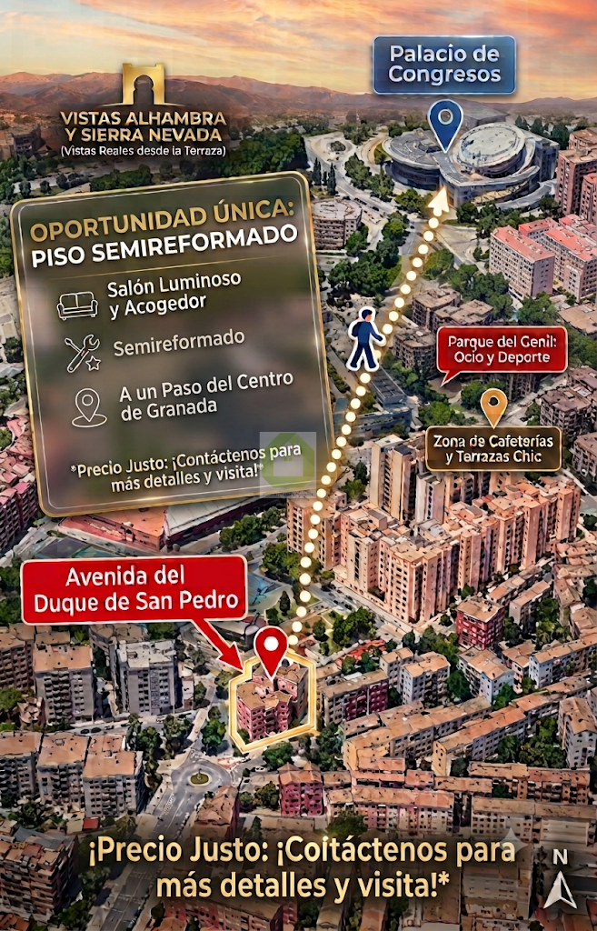 Venta de piso en Granada