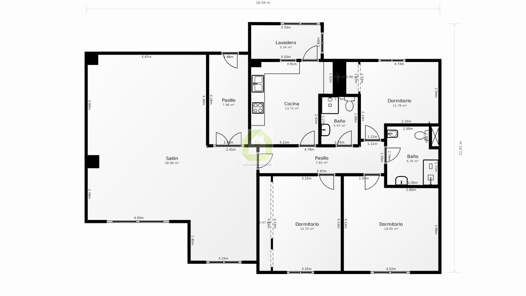 For rent of flat in Granada