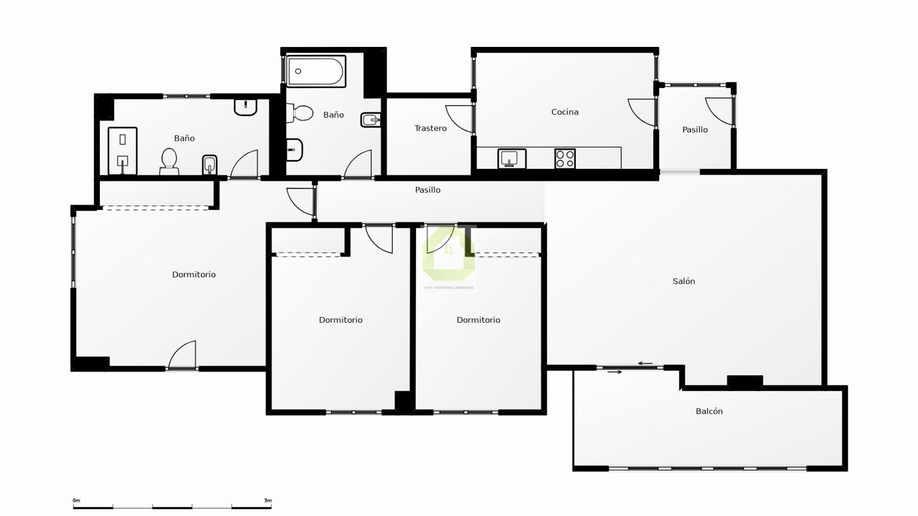 For sale of flat in Alhendín