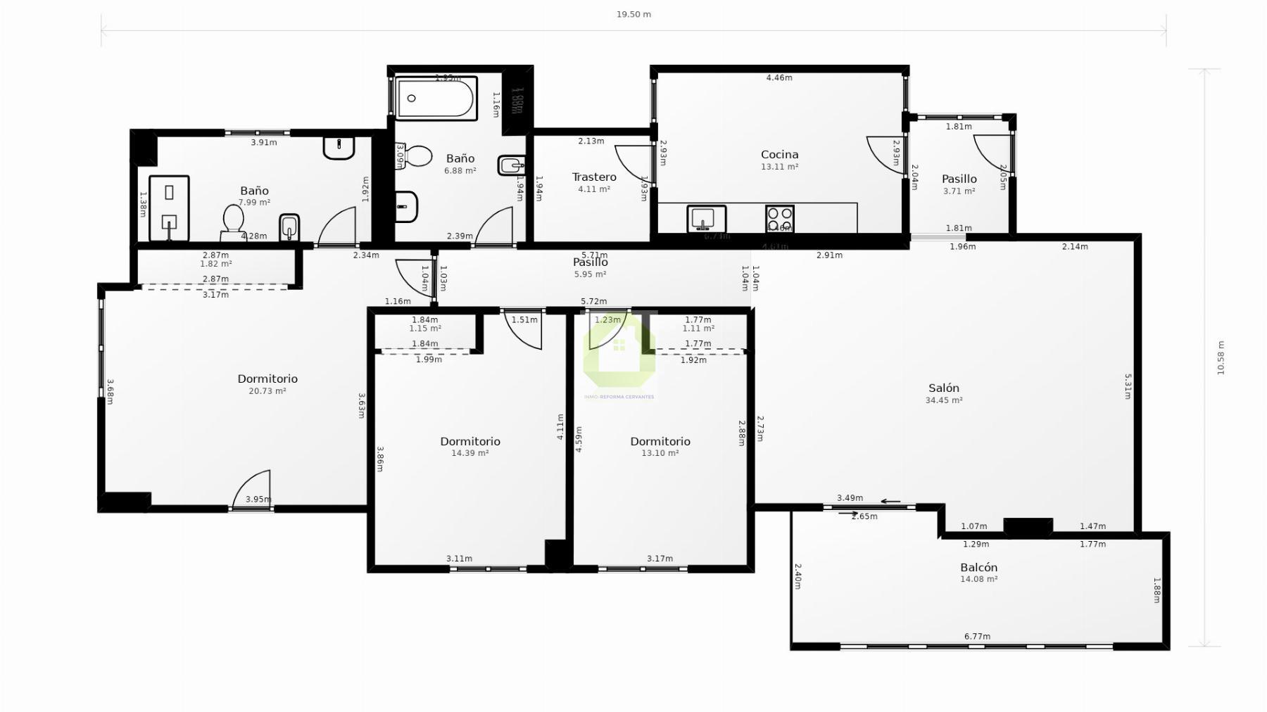 For sale of flat in Alhendín