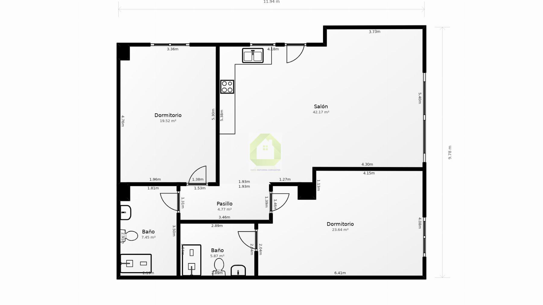 For sale of flat in Granada