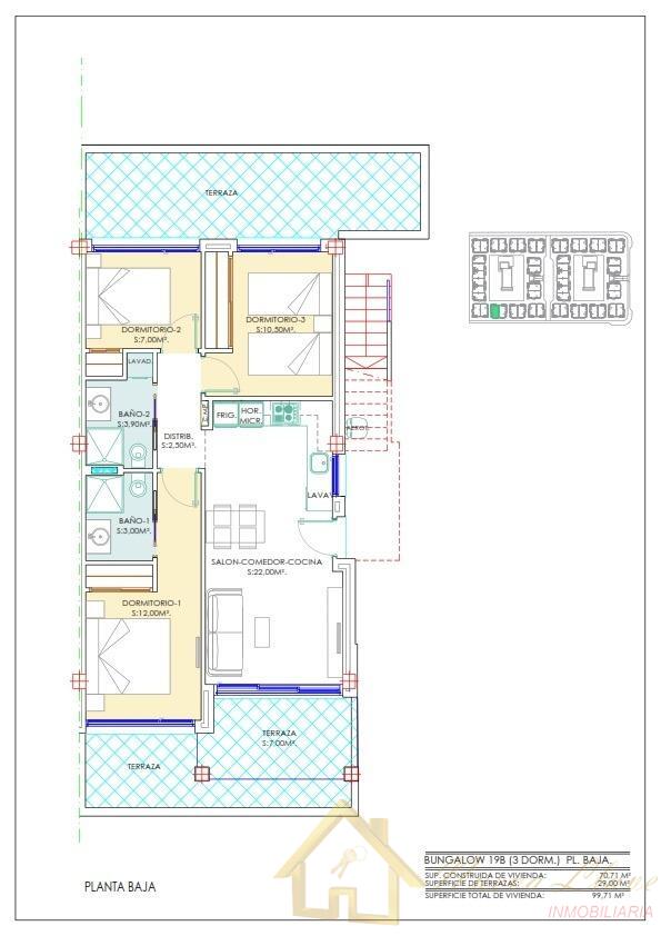 Venta de bungalow en Torrevieja