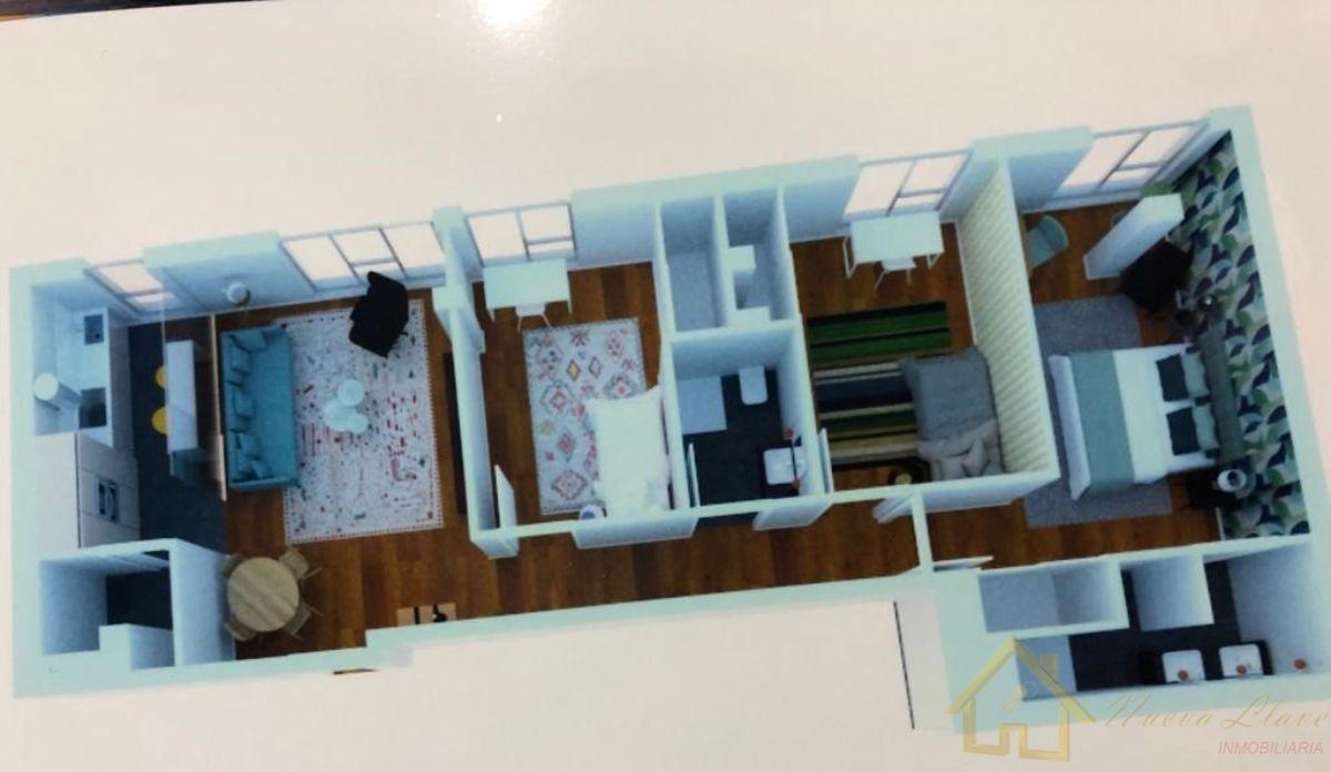 For sale of flat in Lugo