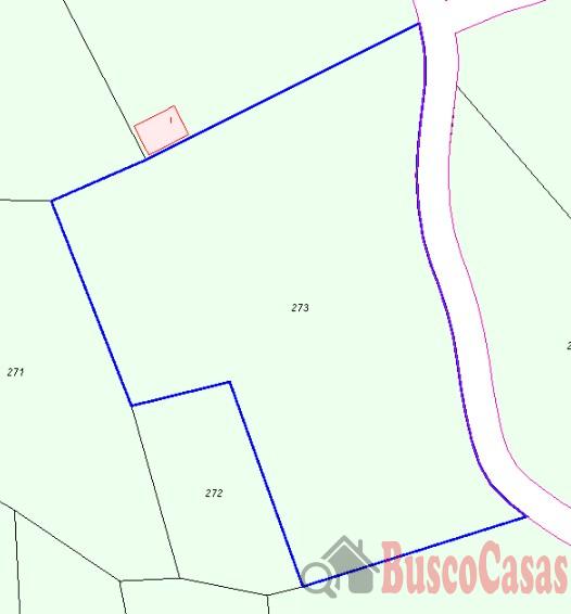 For sale of land in Campos del Río