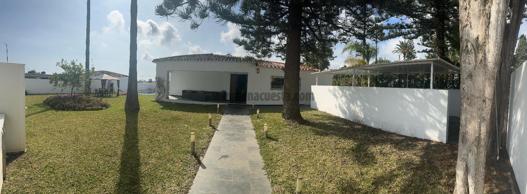 For rent of villa in San Pedro de Alcántara