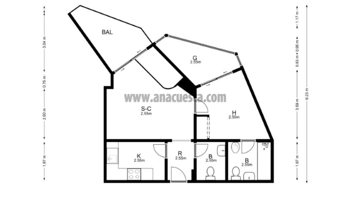 For sale of apartment in Estepona