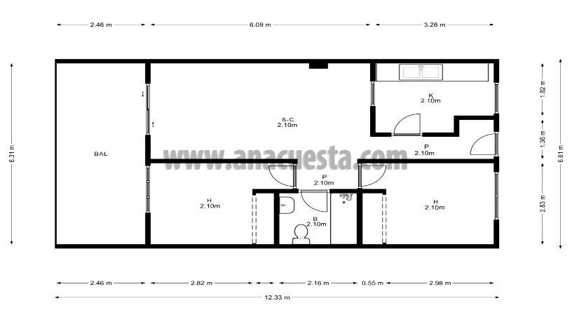 For sale of apartment in Marbella