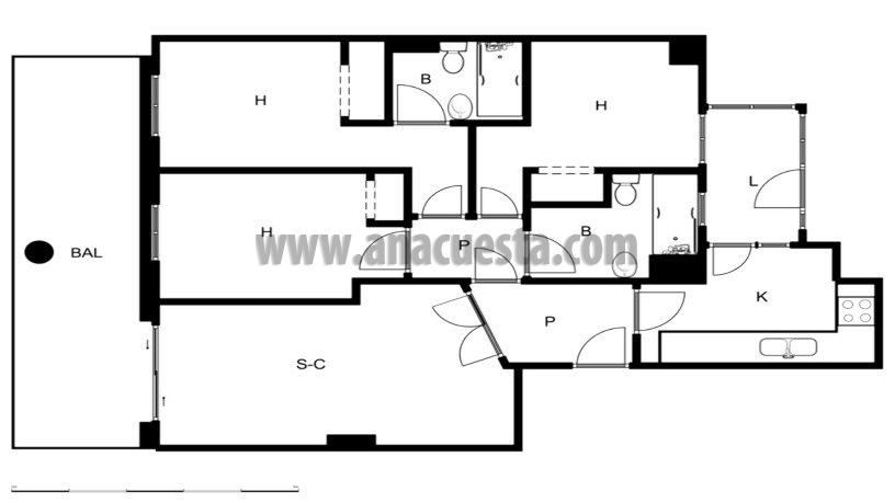 For sale of apartment in Marbella
