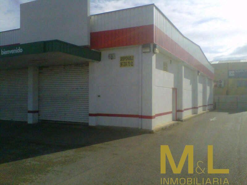 For rent of industrial plant/warehouse in La Pobla de Farnals