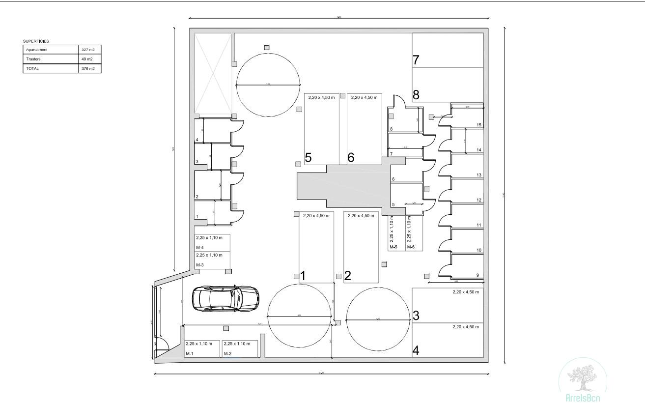 For rent of storage room in Gavà