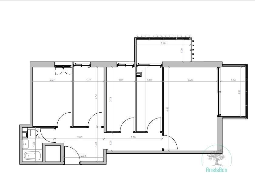 For sale of flat in Barcelona