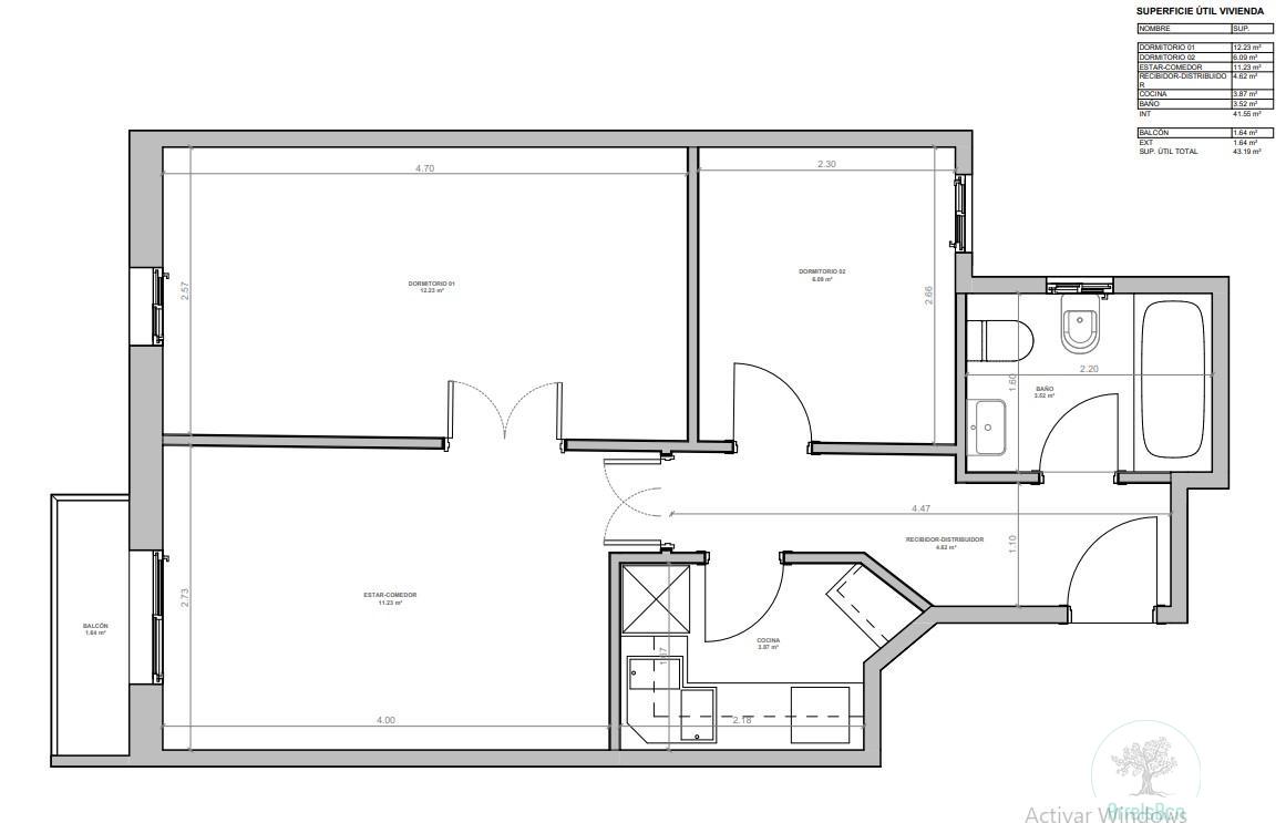 For rent of flat in Barcelona