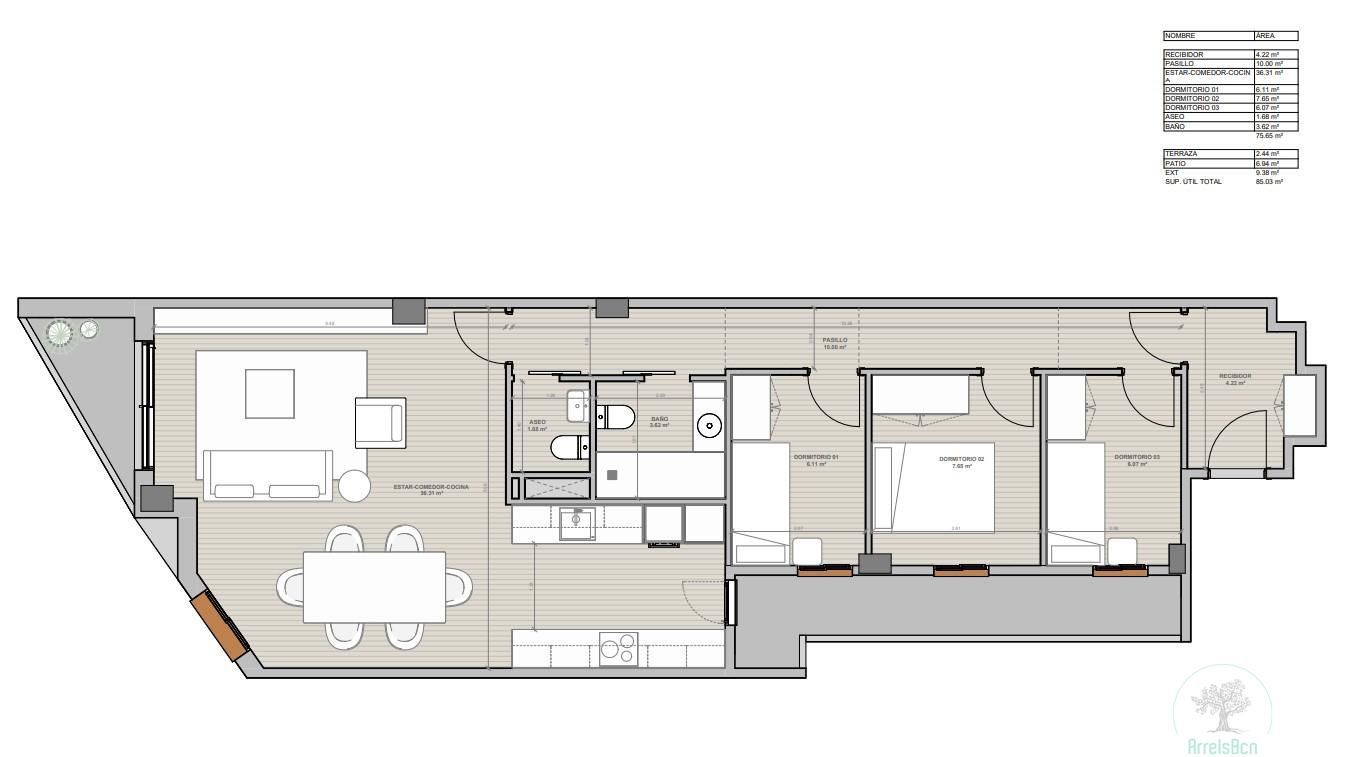 Venta de piso en Barcelona