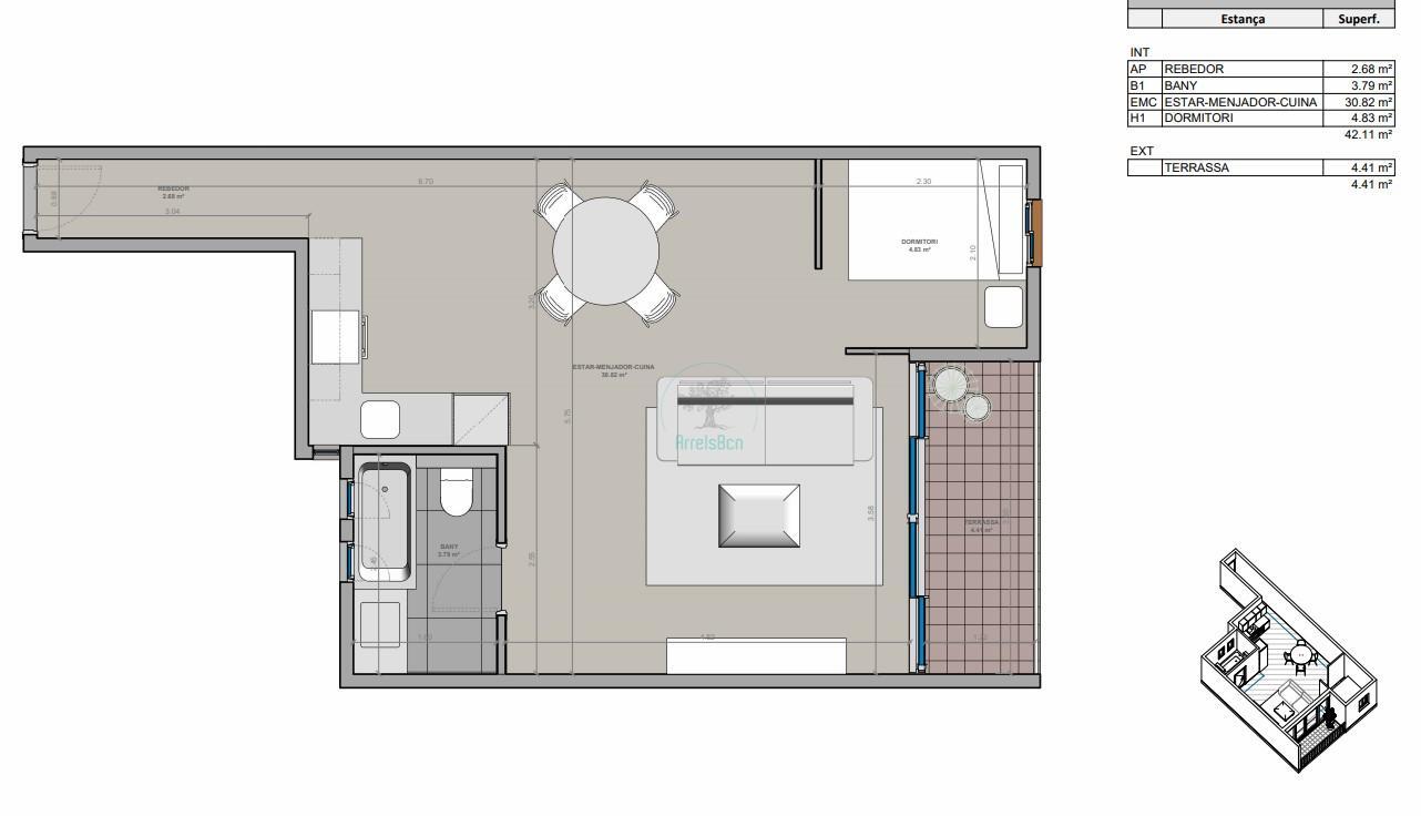 Venta de piso en Barcelona