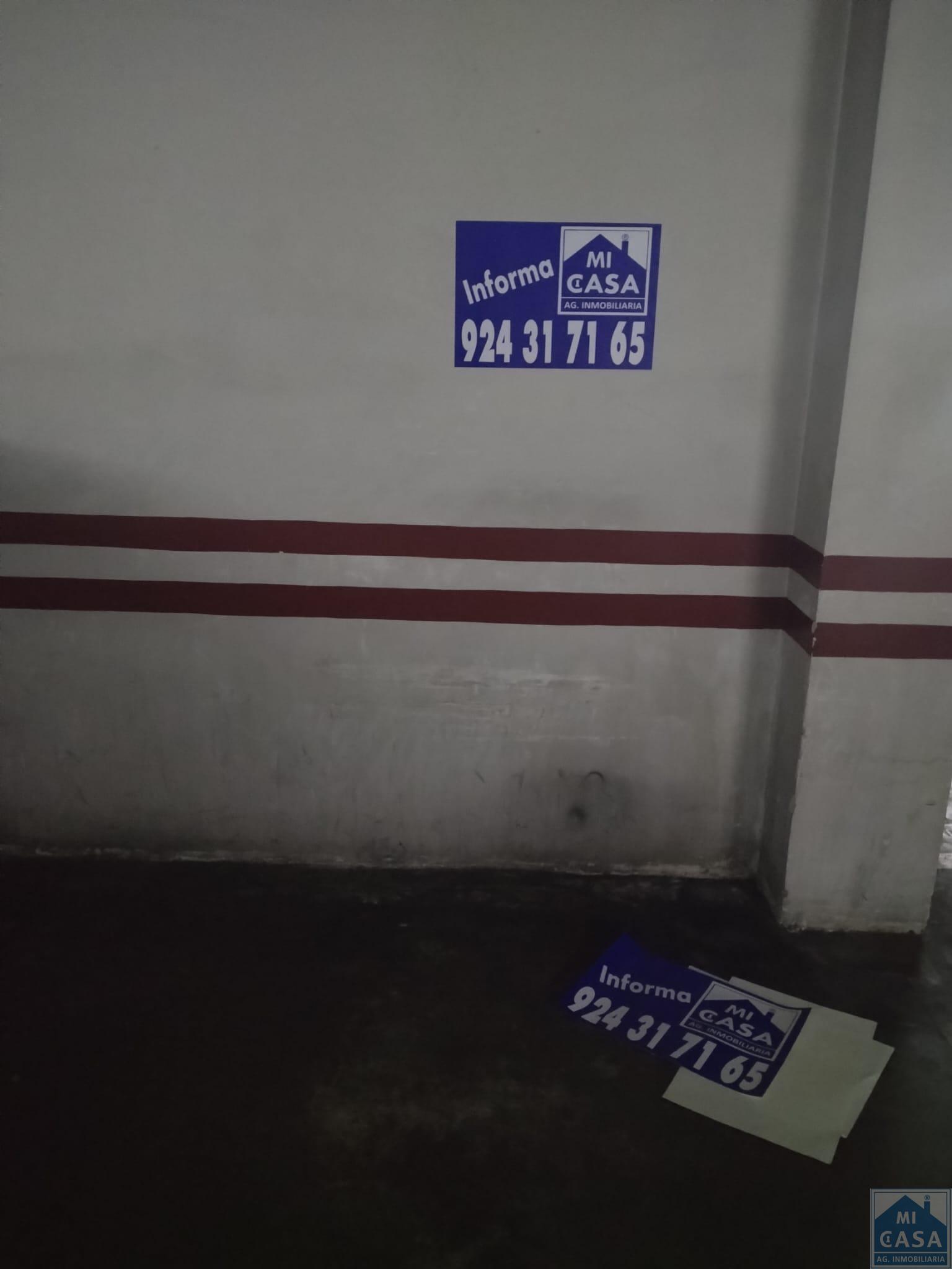 Alquiler de garaje en Mérida