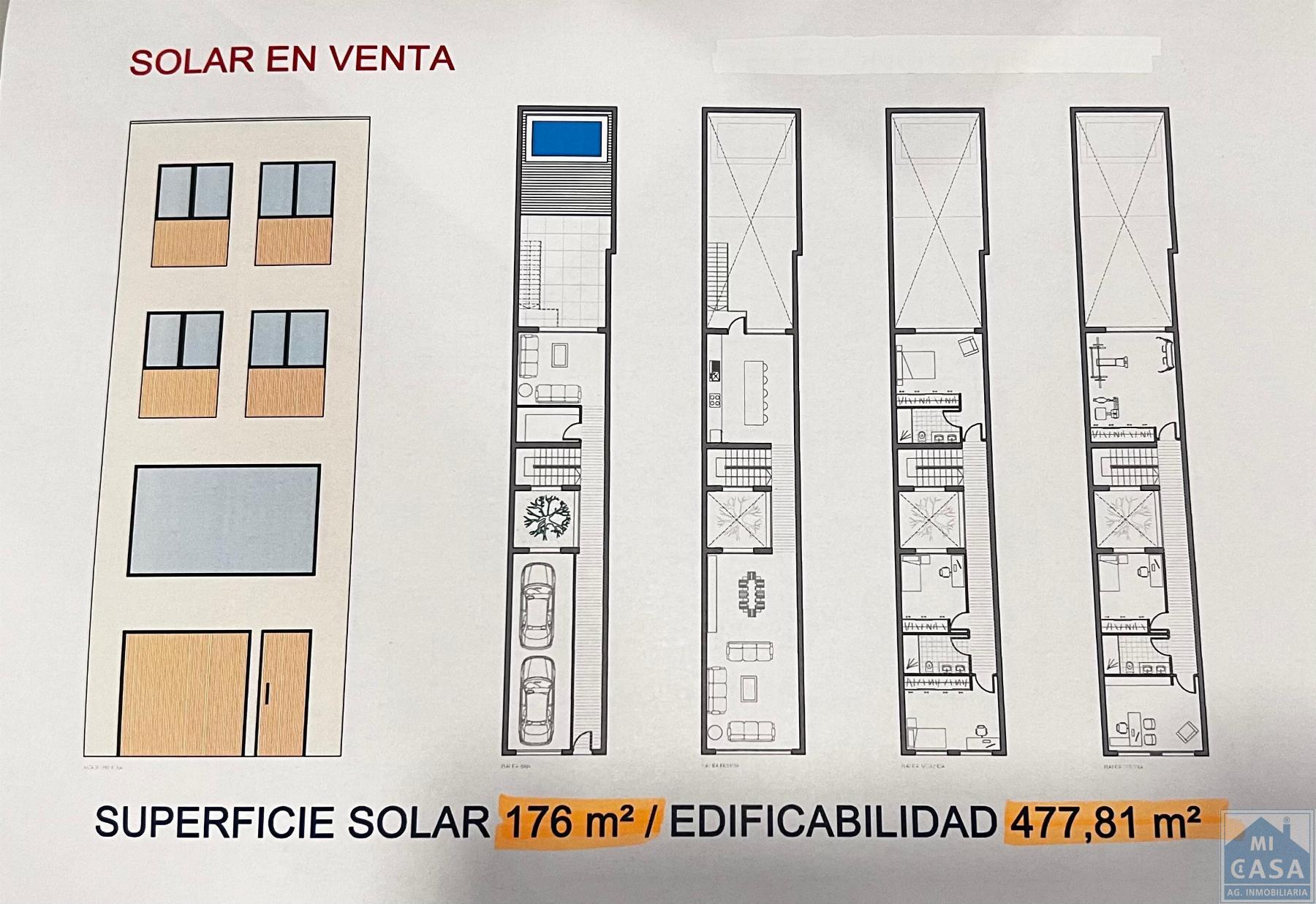 For sale of land in Mérida