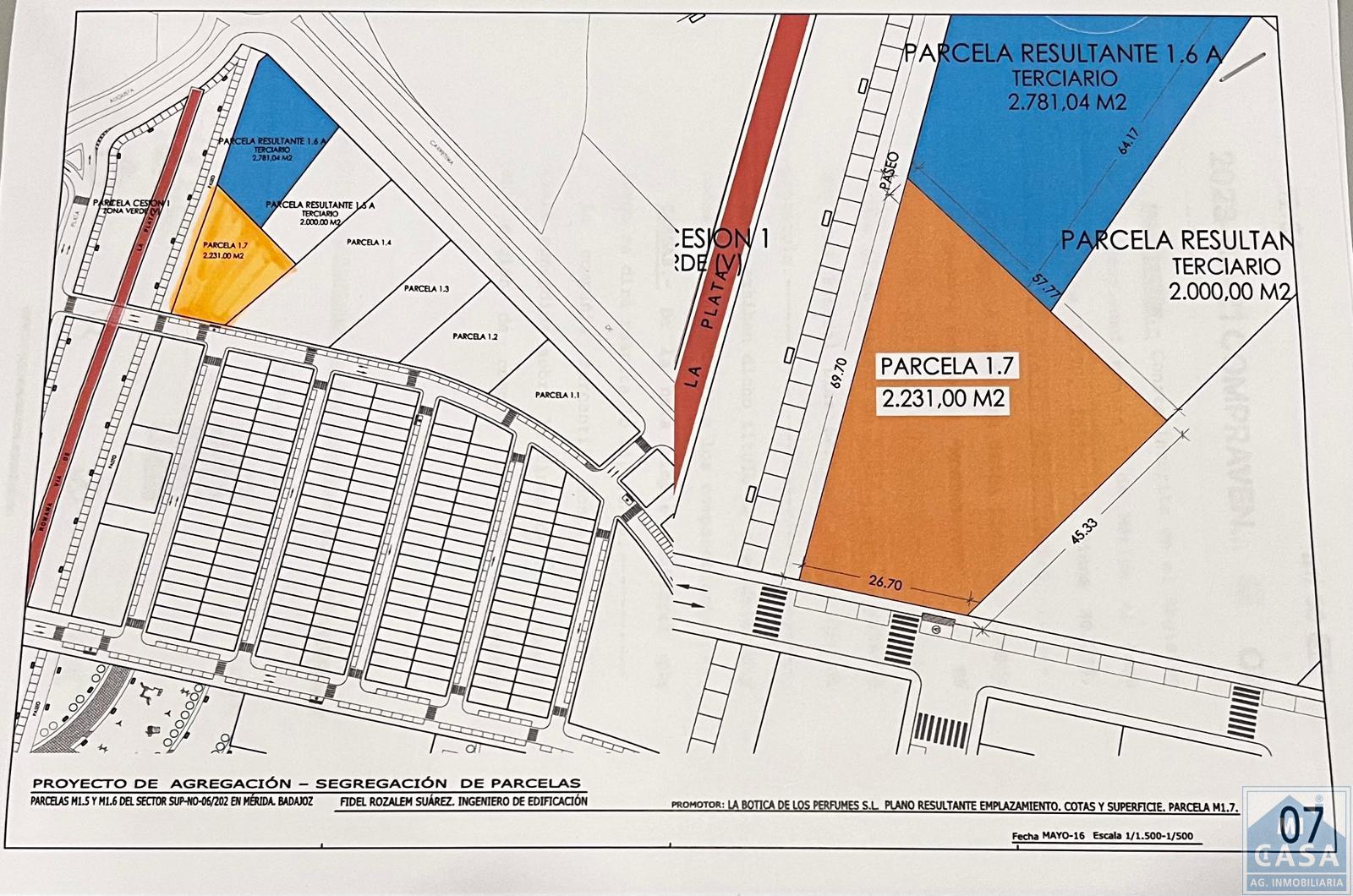 For rent of land in Mérida