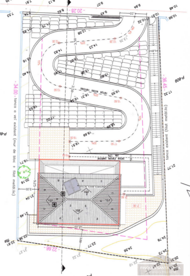 For sale of land in Palafolls