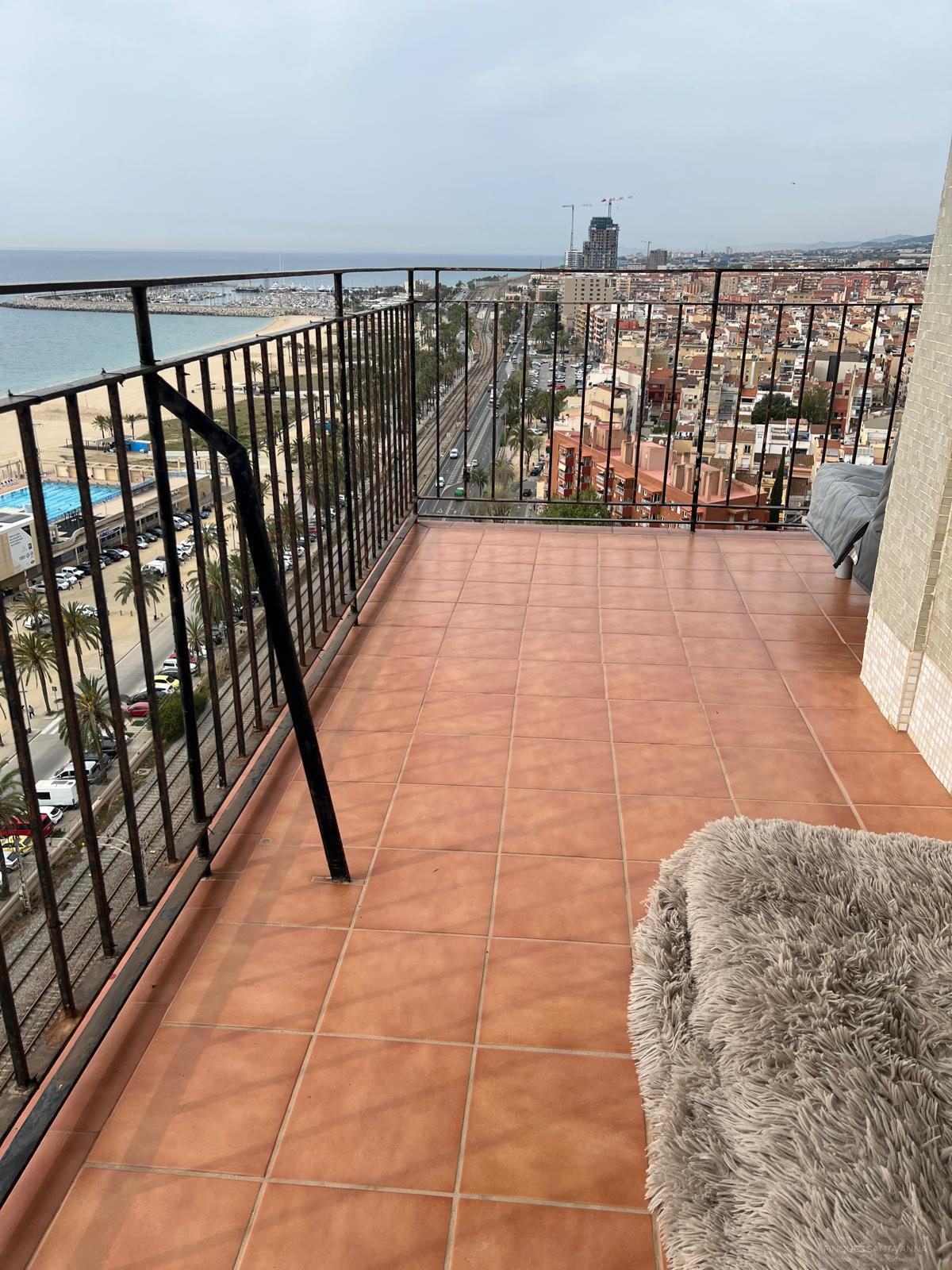 For rent of penthouse in Mataró