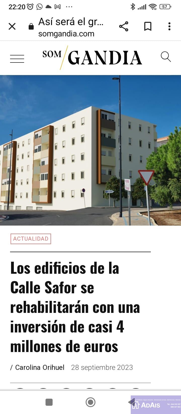 Venta de piso en Gandia