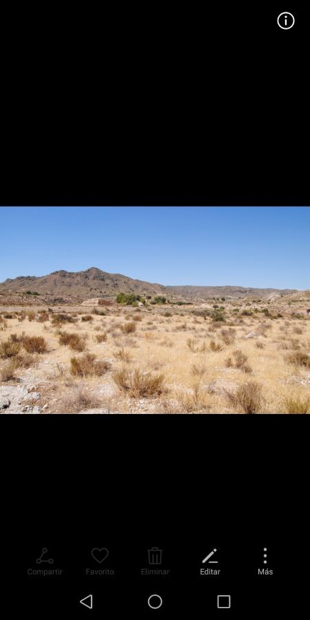 Venta de terreno en Abanilla