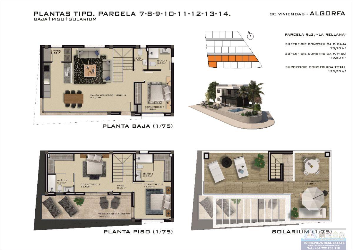 For sale of villa in Algorfa