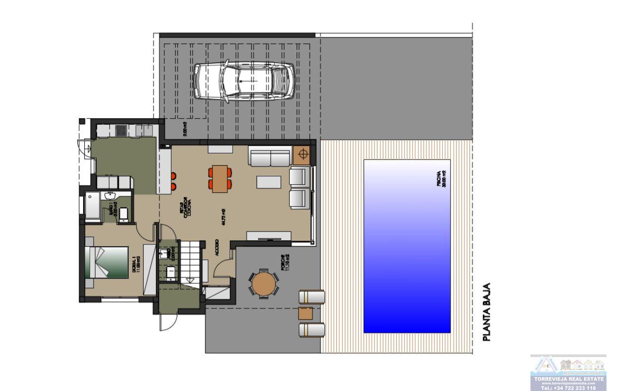Venta de villa en Orihuela