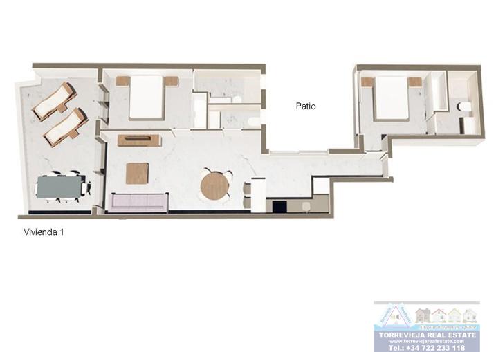 Venda de apartamento em Torrevieja