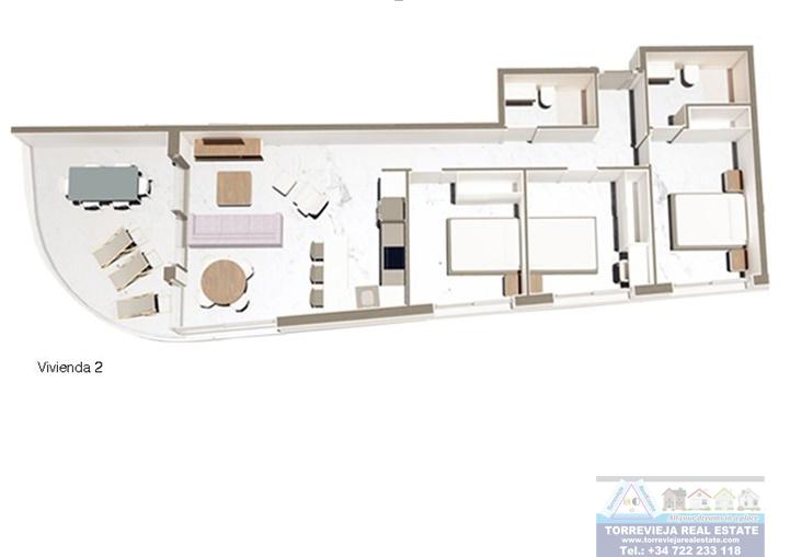 Venda de apartamento em Torrevieja