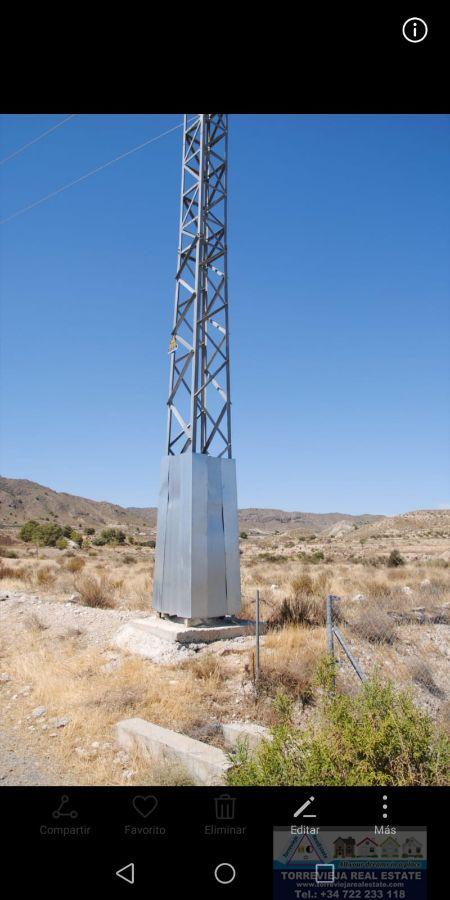 Venta de terreno en Abanilla