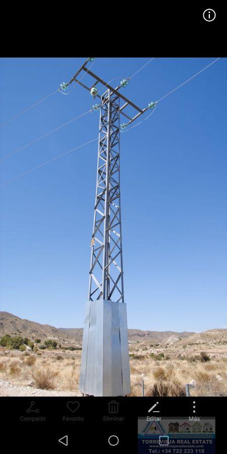 Venta de terreno en Abanilla