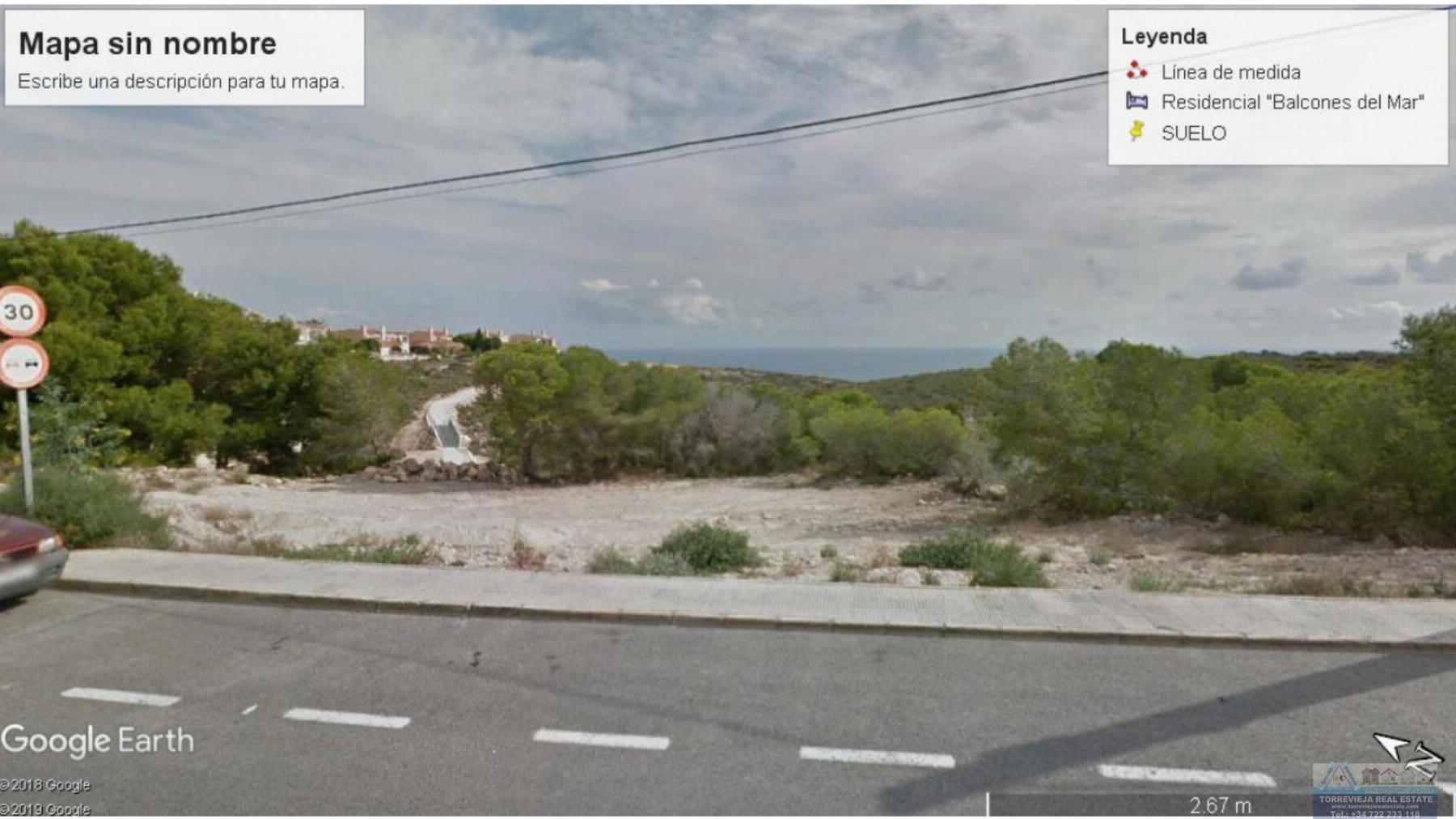For sale of land in Santa Pola