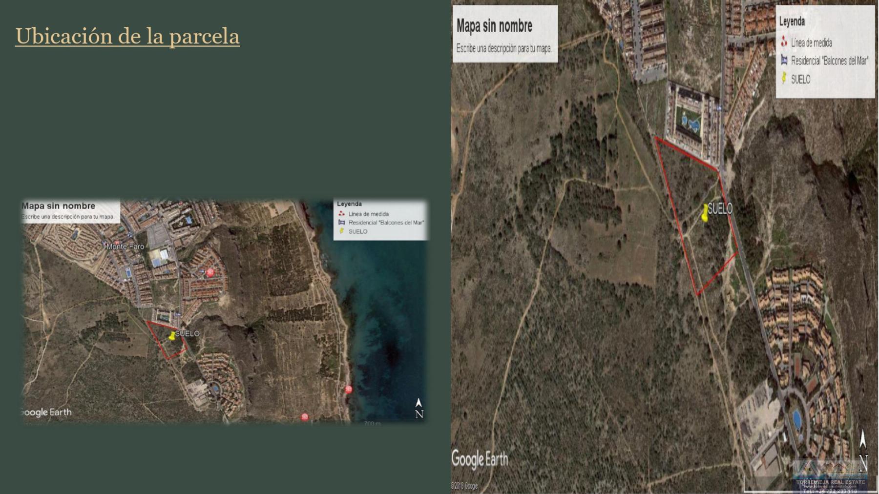 For sale of land in Santa Pola