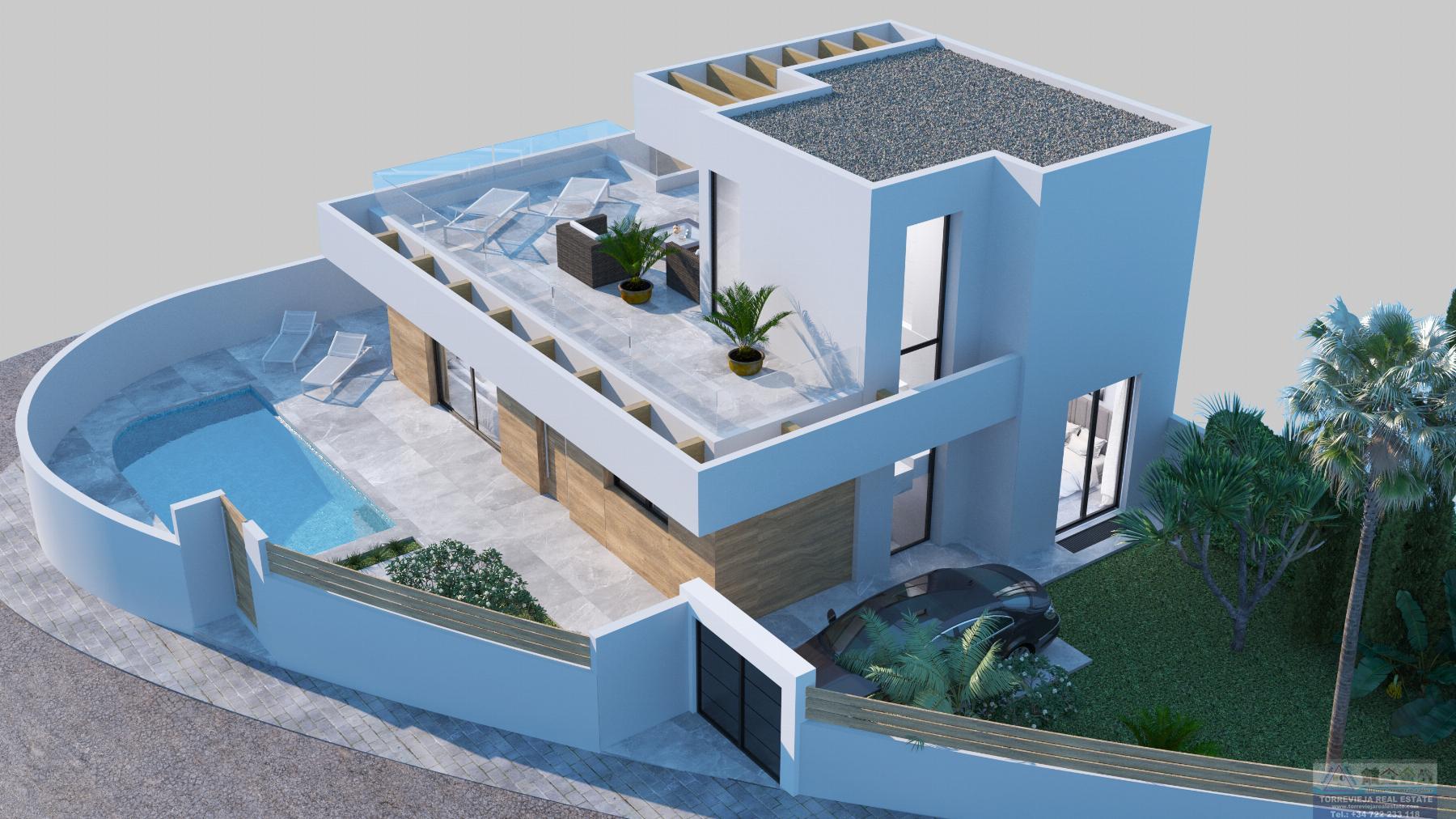 For sale of villa in Torrevieja